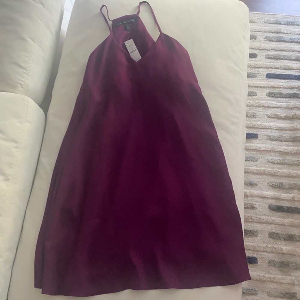 Plum sundress- black house white market